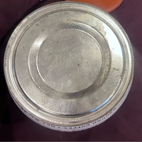 Vintage Coffee Tin Container Normal Rockwell picture of Officer and runaway boy - Picture 4 of 6